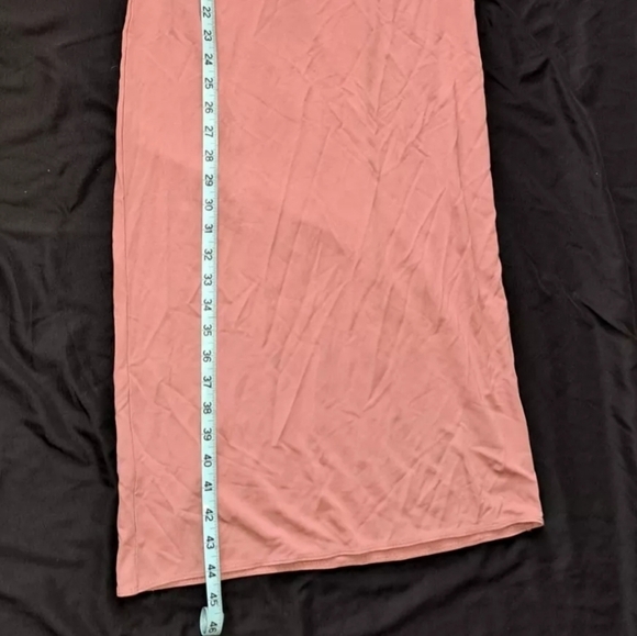 Aritzia Wilfred Free Midi Slip Dress Canyon Rose Pink Women Large NWT B20#17 - Picture 6 of 6